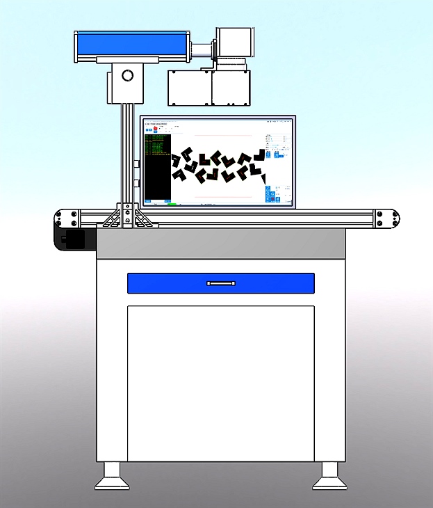 雙流水線(xiàn)視覺(jué)激光打標 雙流水線(xiàn)視覺(jué)激光打標